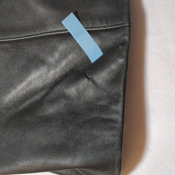 Preview Collection Genuine Lamb Skin Leather Button Up Jacket Blazer Size Large - Picture 13 of 13